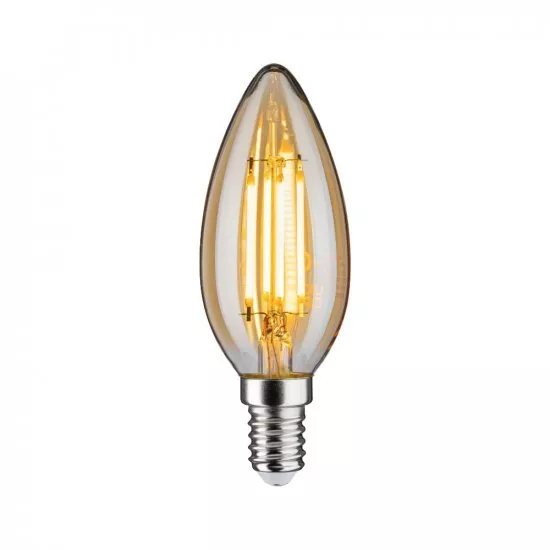 Paulmann 28705 LED Kerze 4,7 Watt E14 Gold Goldlicht