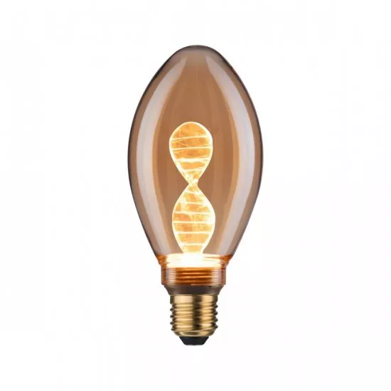 Paulmann 28884 Inner Glow Edition LED Birne Helix E27 230V 180lm 3,5W 1800K Gold