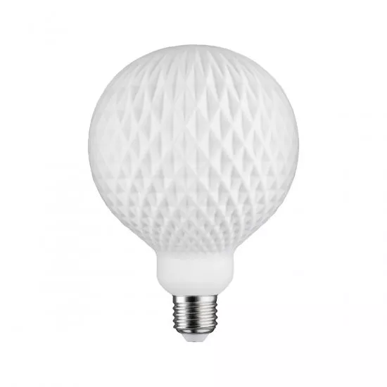 Paulmann 29077 White Lampion Filament 230V LED Globe G125 E27 400lm 4,3W 3000K dimmbar Weiß