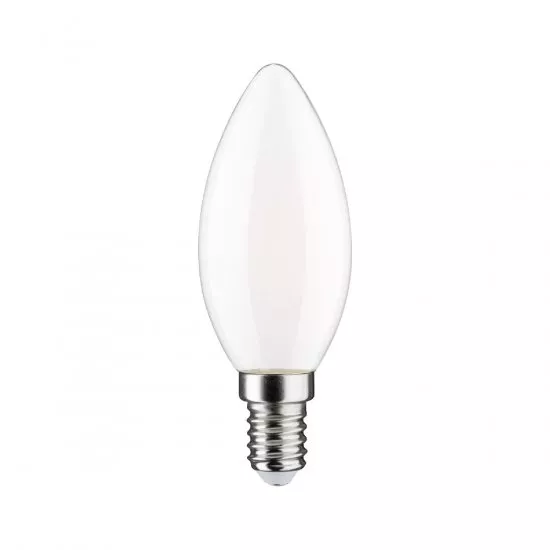 Paulmann 29115 Classic White LED Kerze E14 470lm 4,5W 2700K dimmbar Opal