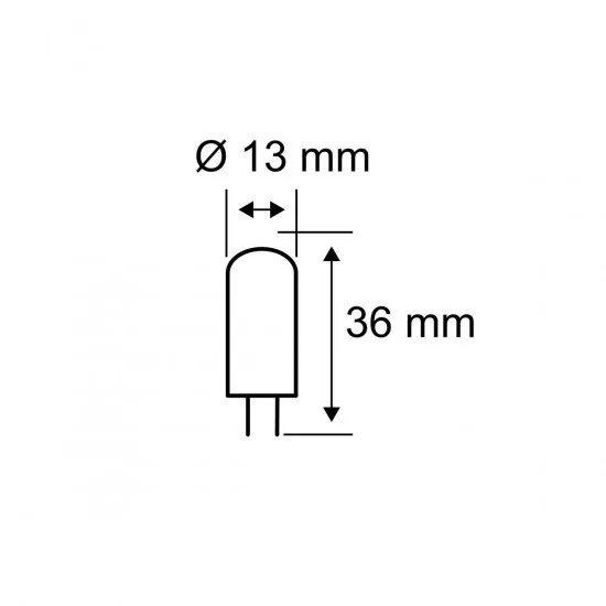 Paulmann 29142 Standard 12V LED Stiftsockel G4 1er-Pack 200lm 1,8W 2700K Klar
