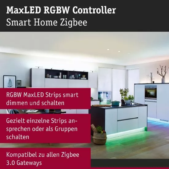 Paulmann 50047 SmartHome ZigBee MaxLED RGBW Controller max. 144W