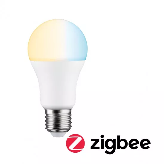 Paulmann 50123 SmartHome ZigBee LED Standardform 9 Watt Matt E27 2700 - 6500K TunableWhite