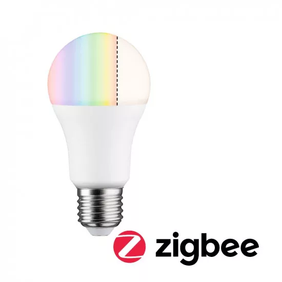 Paulmann 50124 SmartHome ZigBee LED Standardform 9,3 Watt Matt E27 2700 - 6500K RGB