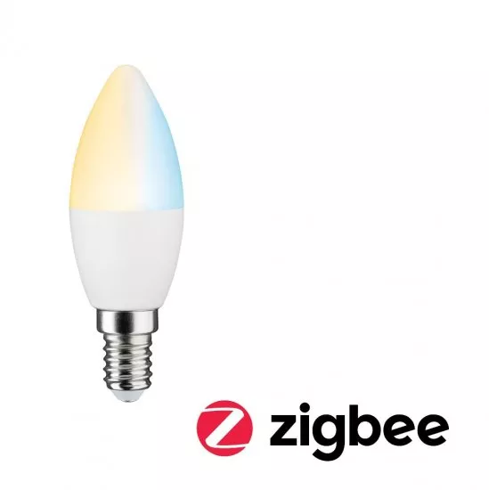 Paulmann 50126 SmartHome ZigBee LED Kerze 5 Watt Matt E14 2700 - 6500K TunableWhite