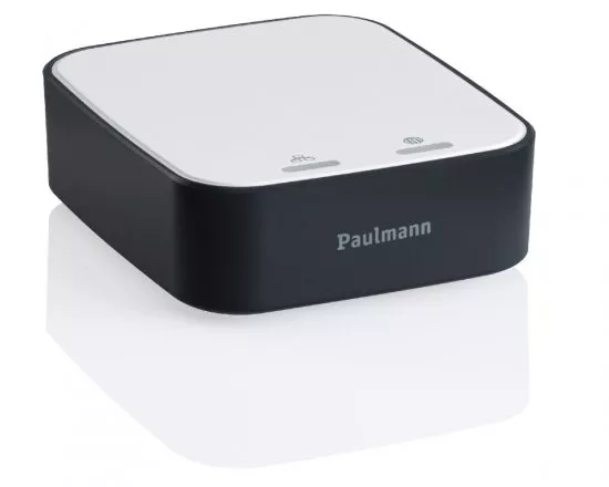 Paulmann 5181 Bundle Smart Home smik Gateway mit Wandtaster + LED Einbauleuchte Nova Plus Coin Basisset schwenkbar RGBW
