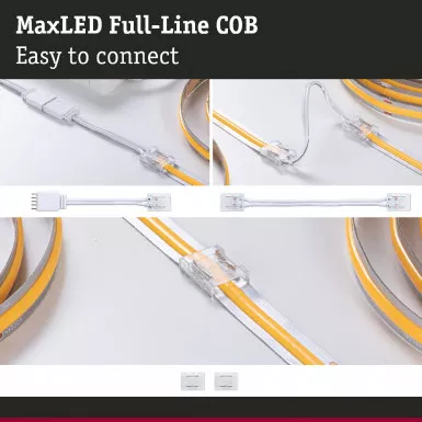 Paulmann 71051 MaxLED Connector Set Full-Line COB Weiß