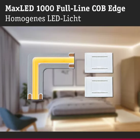 Paulmann 71117 MaxLED 1000 LED Strip Full-Line COB Edge 0m 0,7W 2000lm/m 2.133LEDs/m Tunable White