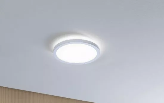 Paulmann 71156 LED Panel Atria Shine Backlight IP44 rund 190mm 11,2W 850lm 4000K Weiß