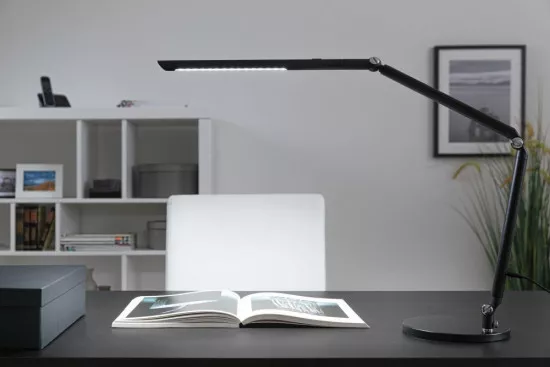 Paulmann 78912 LED Schreibtischleuchte FlexBar Schwarz 10,6W Tunable White 3000K
