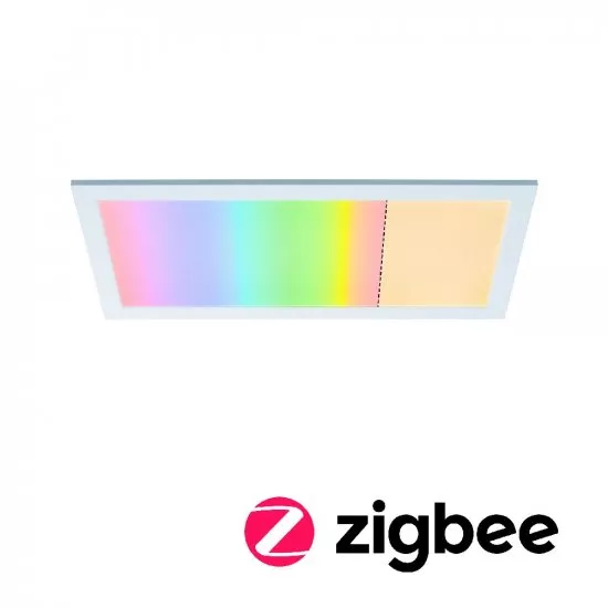 Paulmann 79808 LED Panel Amaris SmartHome Zigbee 600x300mm 22 W Weiß matt RGBW Farbwechsel