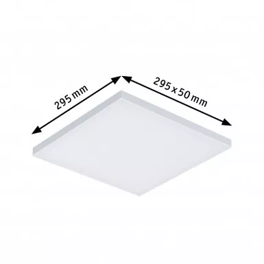 Paulmann 79821 Velora LED Panel 295x295mm 17W Weiß matt 3-Stufen-dimmbar