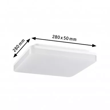 Paulmann 79839 LED Panel Cela 280x280mm 15,5 W Weiß WhiteSwitch