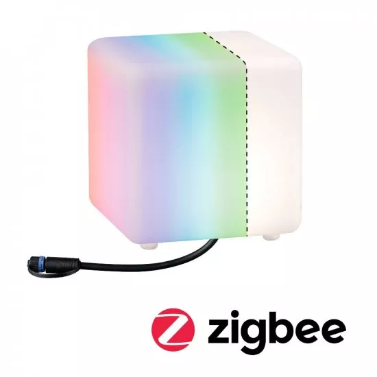 Paulmann 94268 Plug & Shine ZigBee RGBW Lichtobjekt Cube 2,8W 24V