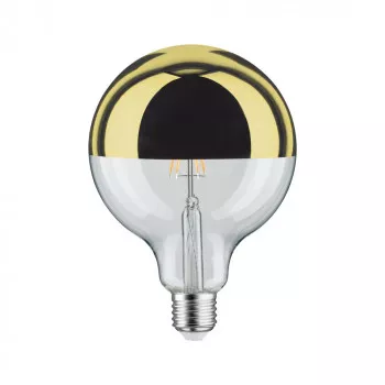 Paulmann 28678 LED Globe 6,5 Watt E27 Kopfspiegel Gold Warmweiß dimmbar
