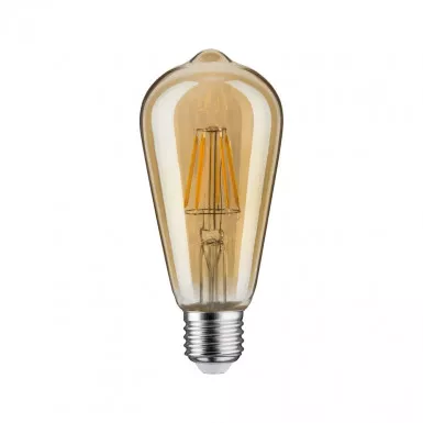Paulmann 28717 LED Kolben ST64 6,5 Watt E27 Gold Goldlicht