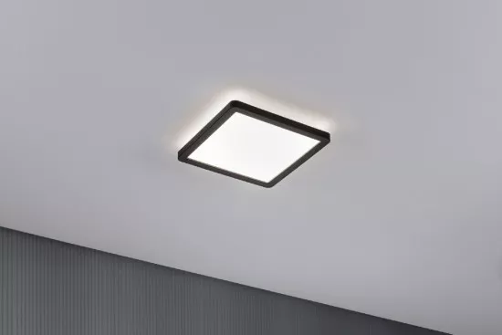 Paulmann 71014 LED Panel Atria Shine eckig 190x190mm 4000K Schwarz