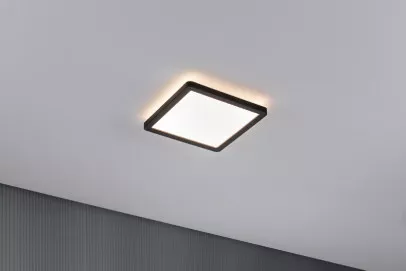 Paulmann 71000 LED Panel Atria Shine eckig 190x190mm 1360lm 3000K Schwarz