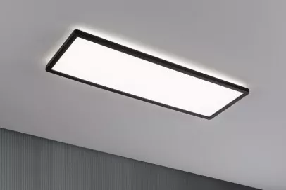 Paulmann 71017 LED Panel Atria Shine eckig 580x200mm 4000K Schwarz
