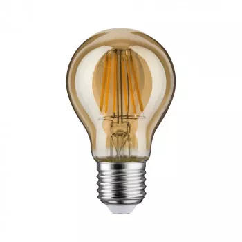 Paulmann 28715 LED Standardform 6,5 Watt E27 Gold Goldlicht