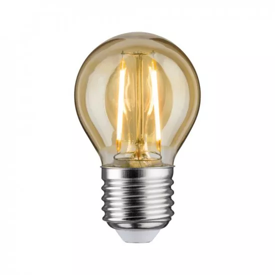 Paulmann 28710 LED Tropfen 2,6 Watt E27 Gold Goldlicht