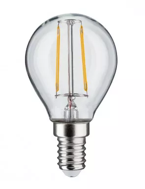 Paulmann 28857 LED Tropfen Filament E14 230V 2x250lm 2x2,7W 2700K Klar