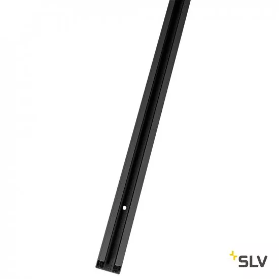 SLV 1-Phasen 1-Phasen-Aufbauschiene Hochvoltschiene 1m schwarz matt