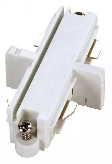 SLV Längsverbinder für 1-Phasen HV-Stromschiene weiß elektrisch 143091