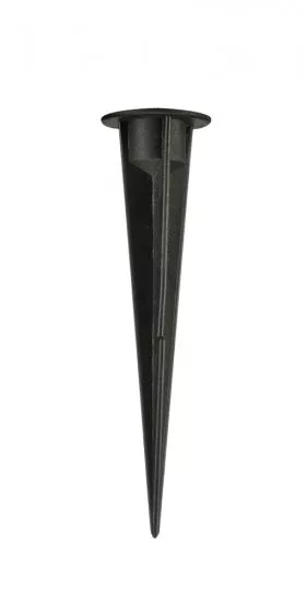 SLV Erdspieß schwarz Länge 17,5 cm Kunststoff