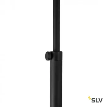SLV Fenda Bow Basis E27 Stehleuchte schwarz ohne Schirm