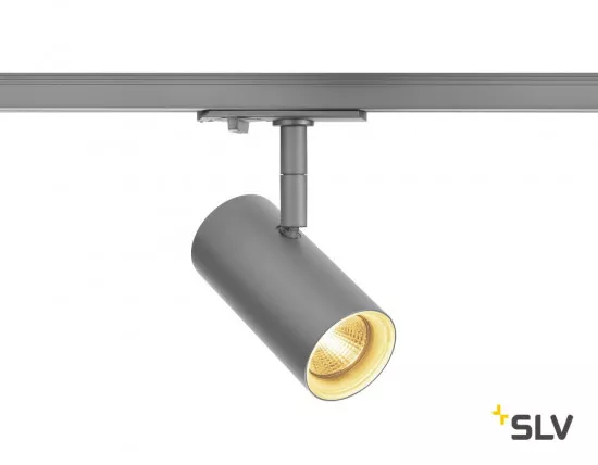 SLV Noblo Spot LED 7,5W 620lm silbergrau 2700K inkl. 1P-Adapter