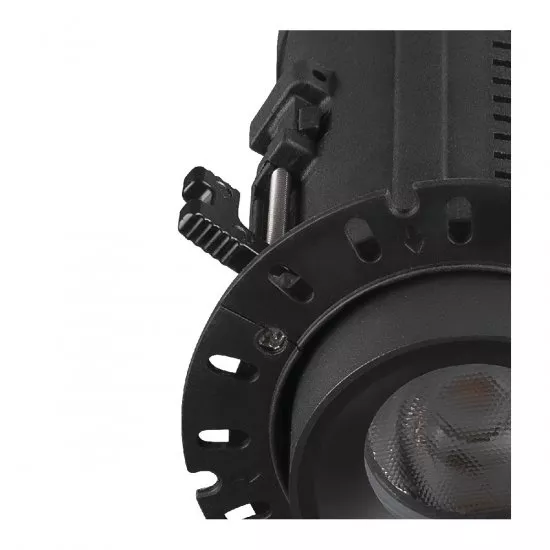 SLV Numinos Projector XS LED Deckeneinbauleuchte 7W 640lm 2700K 20° dreh- und schwenkbar schwarz/schwarz