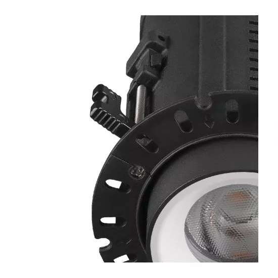SLV Numinos Projector XS LED Deckeneinbauleuchte 7W 670lm 2700K 20° dreh- und schwenkbar schwarz/weiß
