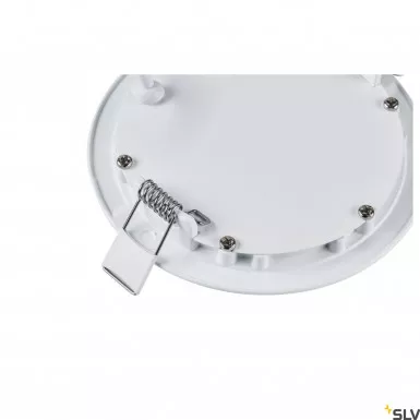 SLV Senser 12 LED Deckeneinbauleuchte rund weiß 3000K 1003008