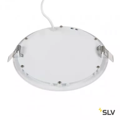 SLV Senser 18 LED Deckeneinbauleuchte rund weiß 3000K