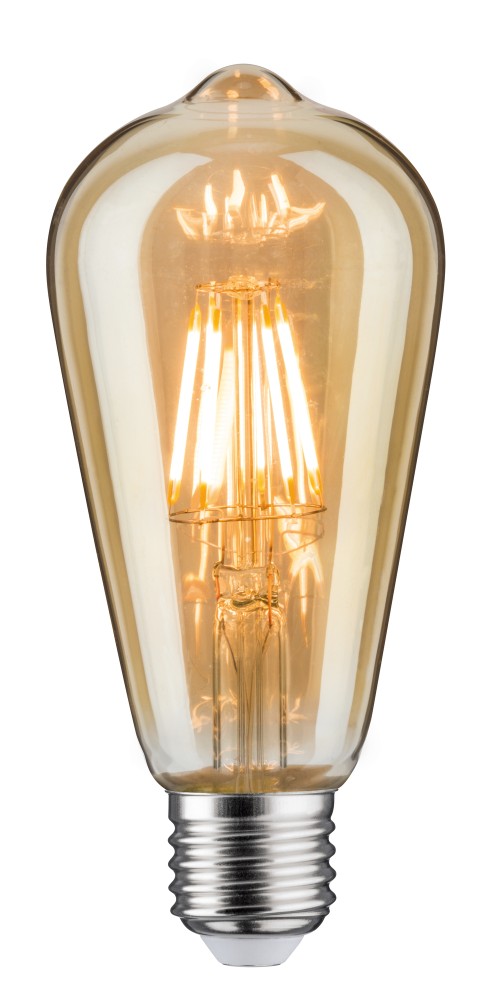 Paulmann 28523 LED Vintage-Kolben ST64 6W E27 Gold Goldlicht