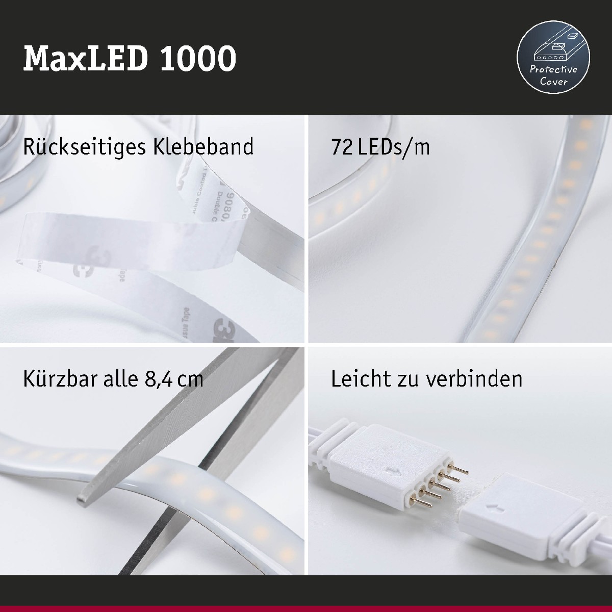 LED 1000 Paulmann RGBW Basisset MaxLED 70528 Strip 1,5m