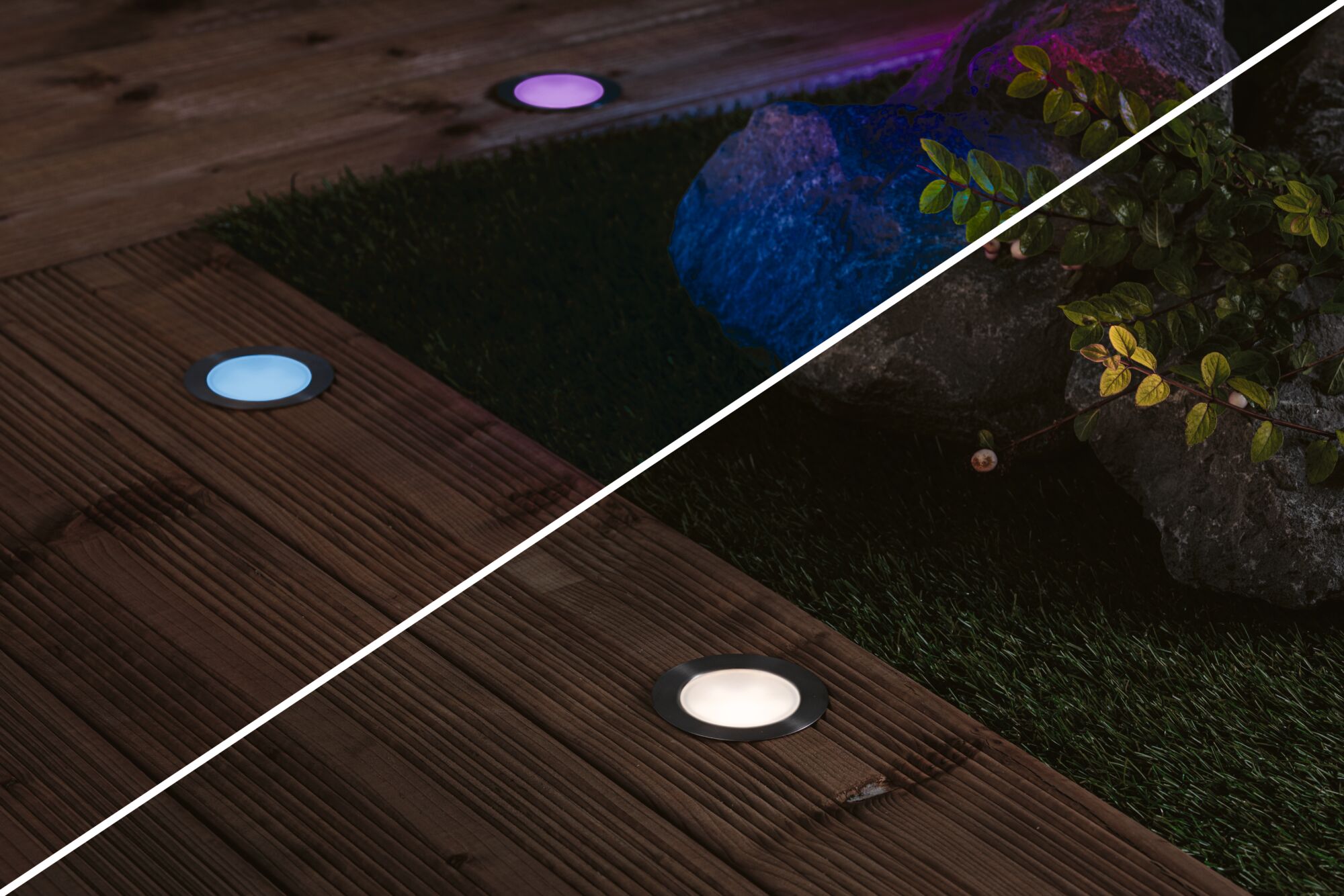 Paulmann 94752 Plug & Shine LED Bodeneinbauleuchte Smart Home Zigbee Floor