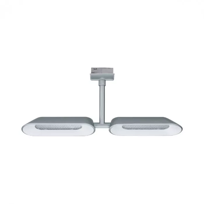 Paulmann 95469 URail LED Spot Dipper 2x10W Chrom matt/Weiß dimmbar