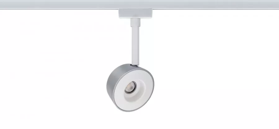 Paulmann 95474 URail LED Spot Pellet 4W Weiß/Chrom dimmbar