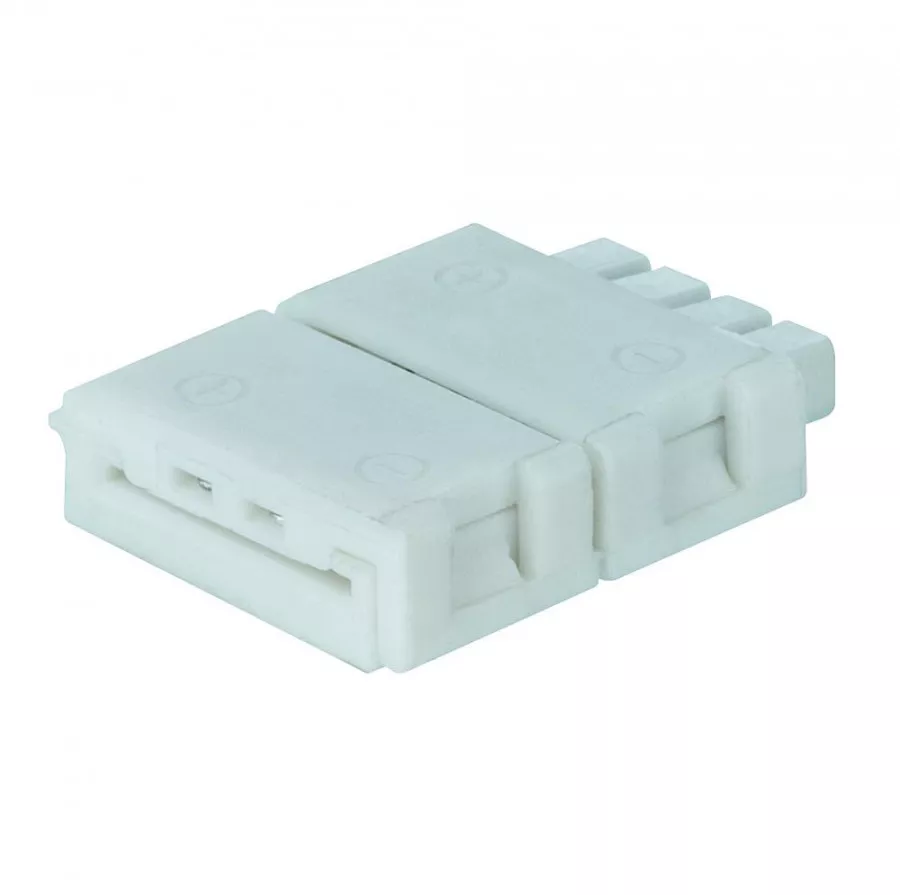 Paulmann 70490 YourLED ECO Clip-to-YourLED Connector Weiß, Kunststoff