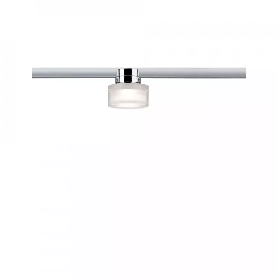 Paulmann 95502 URail LED Spot Ceiling Topa Dot 5,2W Chrom/Klar/Satin dimmbar