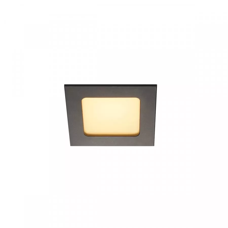 SLV Frame Basic Einbauleuchte LED 9,4W 3000K schwarz 112720