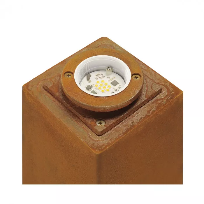 SLV Rusty LED Stehleuchte 8,6W warmweiß Rostbraun 233437