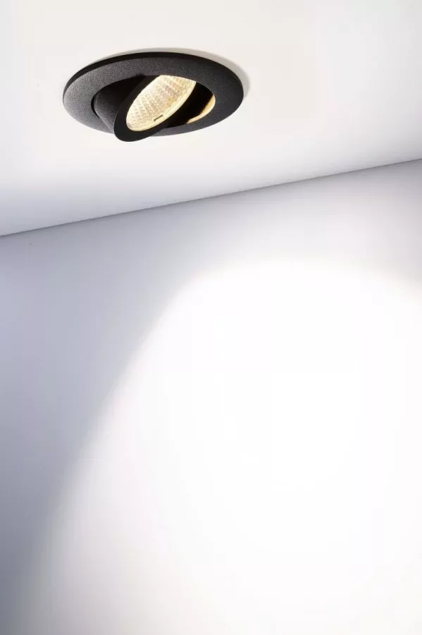 Deko-Light LED Deckeneinbauleuchte Dione 230V 8,5W 750lm dimmbar 4000K Schwarz 565360