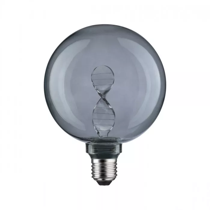 Paulmann 28882 Inner Glow Edition LED Globe Helix E27 230V 90lm 3,5W 1800K Rauchglas