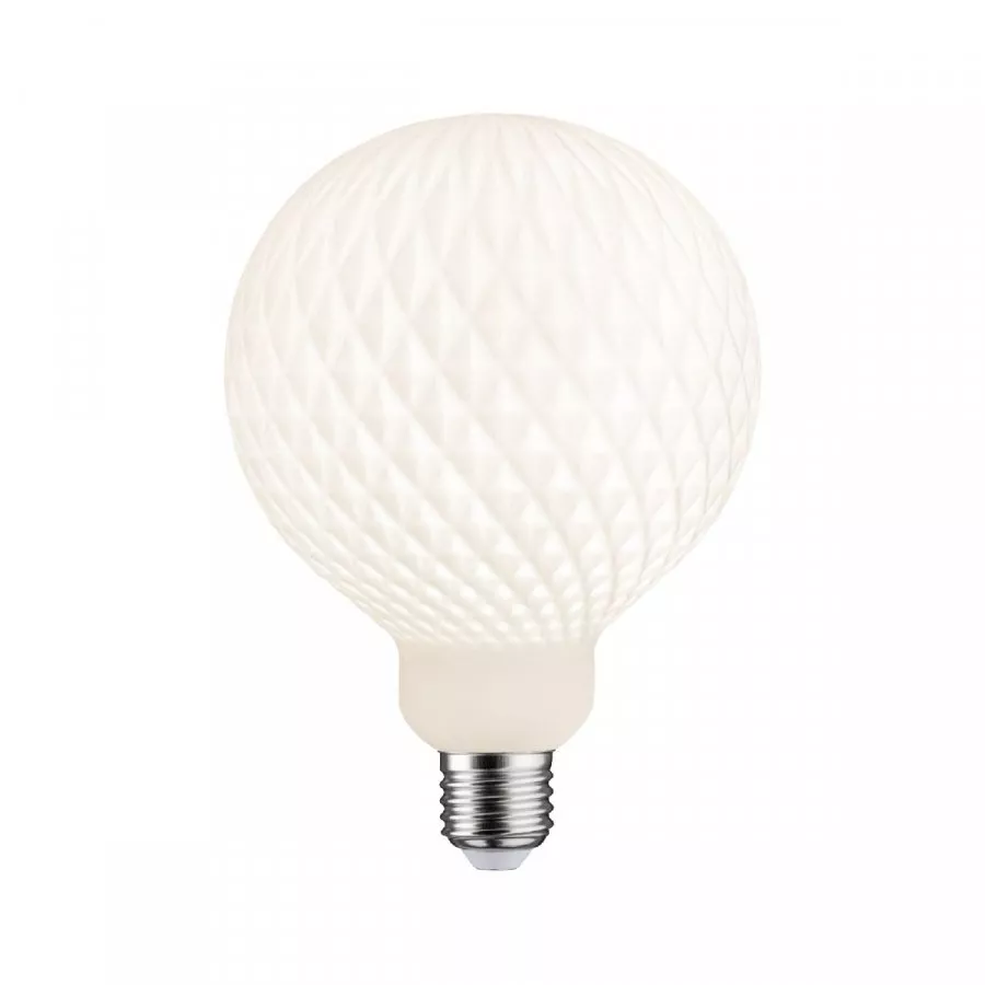 Paulmann 29077 White Lampion Filament 230V LED Globe G125 E27 400lm 4,3W 3000K dimmbar Weiß