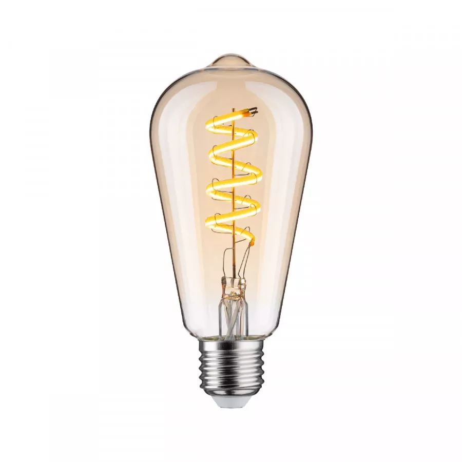 Paulmann 29157 Filament 230V Smart Home Zigbee 3.0 LED Kolben ST64 E27 600lm 7,5W Tunable White dimmbar Gold