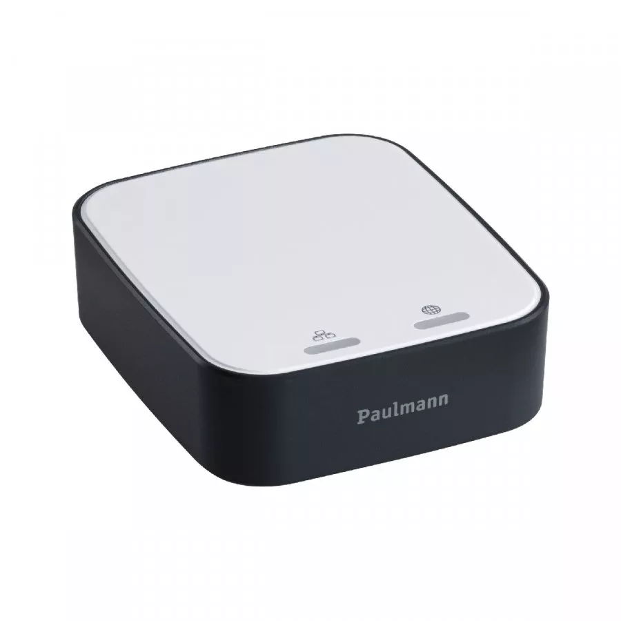 Paulmann 5181 Bundle Smart Home smik Gateway mit Wandtaster + LED Einbauleuchte Nova Plus Coin Basisset schwenkbar RGBW