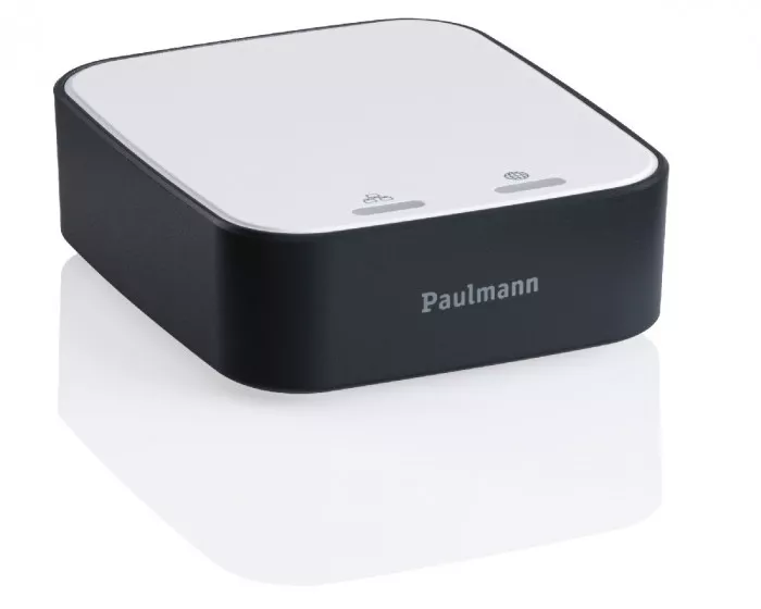 Paulmann 5183 Plug & Shine Bundle Smart Home smik Gateway + LED Gartenstrahler Pike Basisset RGBW+